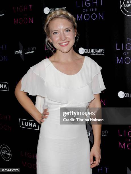 Cara Lofton attends 'The Light Of The Moon' Los Angeles premiere at Laemmle Monica Film Center on November 16, 2017 in Santa Monica, California.