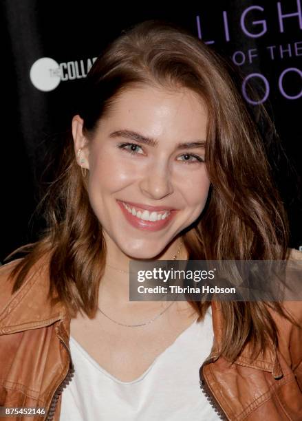 Alexandra Turshen attends 'The Light Of The Moon' Los Angeles premiere at Laemmle Monica Film Center on November 16, 2017 in Santa Monica, California.