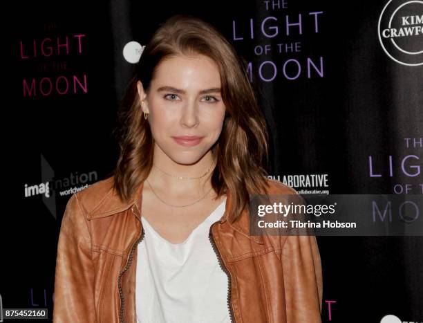 Alexandra Turshen attends 'The Light Of The Moon' Los Angeles premiere at Laemmle Monica Film Center on November 16, 2017 in Santa Monica, California.
