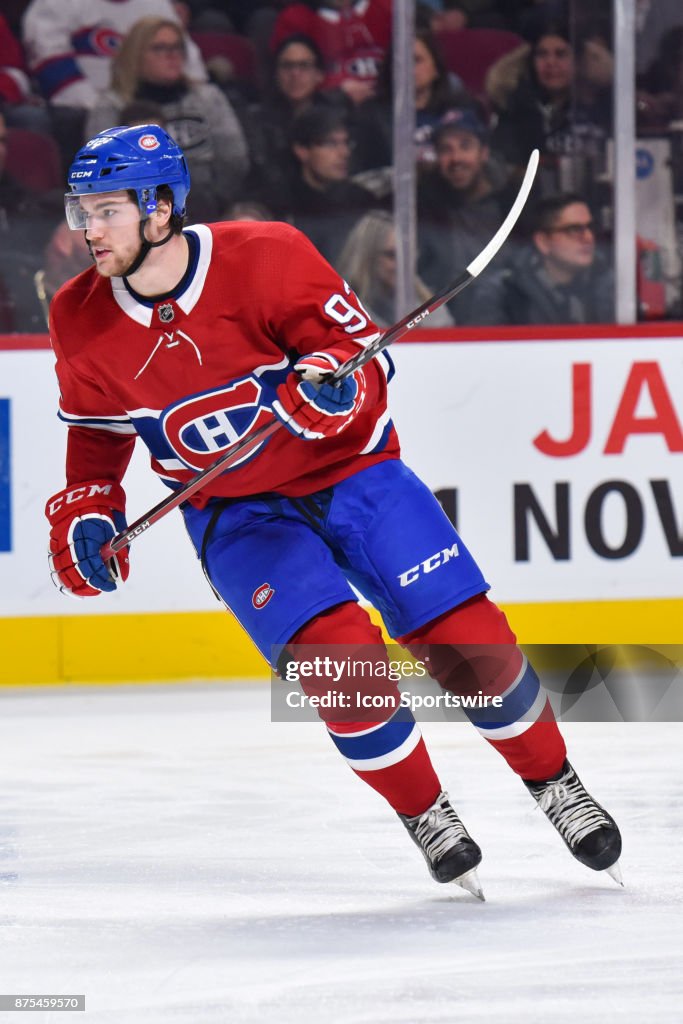 NHL: NOV 14 Blue Jackets at Canadiens