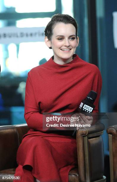 Actress Sophie McShera visits Build Series to discuss 'Downton Abbey: The Exhibition' at Build Studio on November 17, 2017 in New York City.