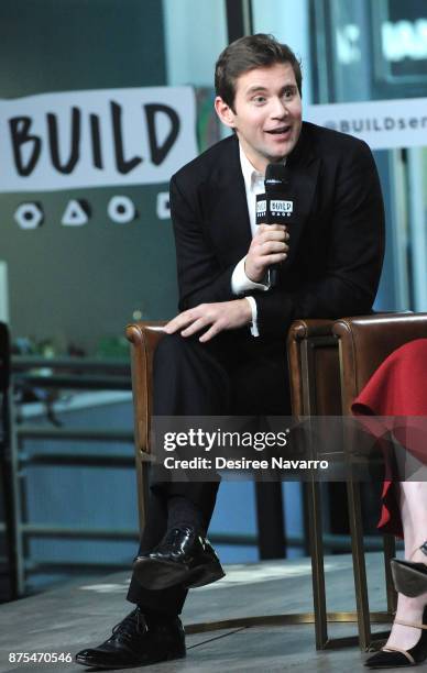 Actor Allen Leech visits Build Series to discuss 'Downton Abbey: The Exhibition' at Build Studio on November 17, 2017 in New York City.