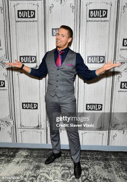 The Miz visits Build to discuss "The Challenge: Champs vs. Stars" at Build Studio on November 17, 2017 in New York City.