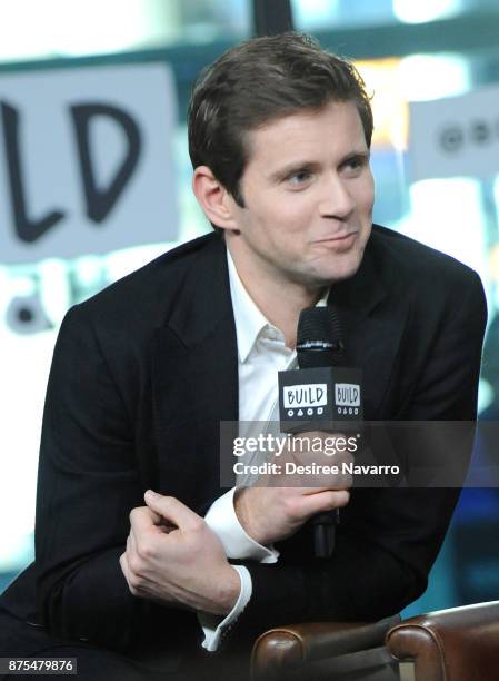 Actor Allen Leech visits Build Series to discuss 'Downton Abbey: The Exhibition' at Build Studio on November 17, 2017 in New York City.