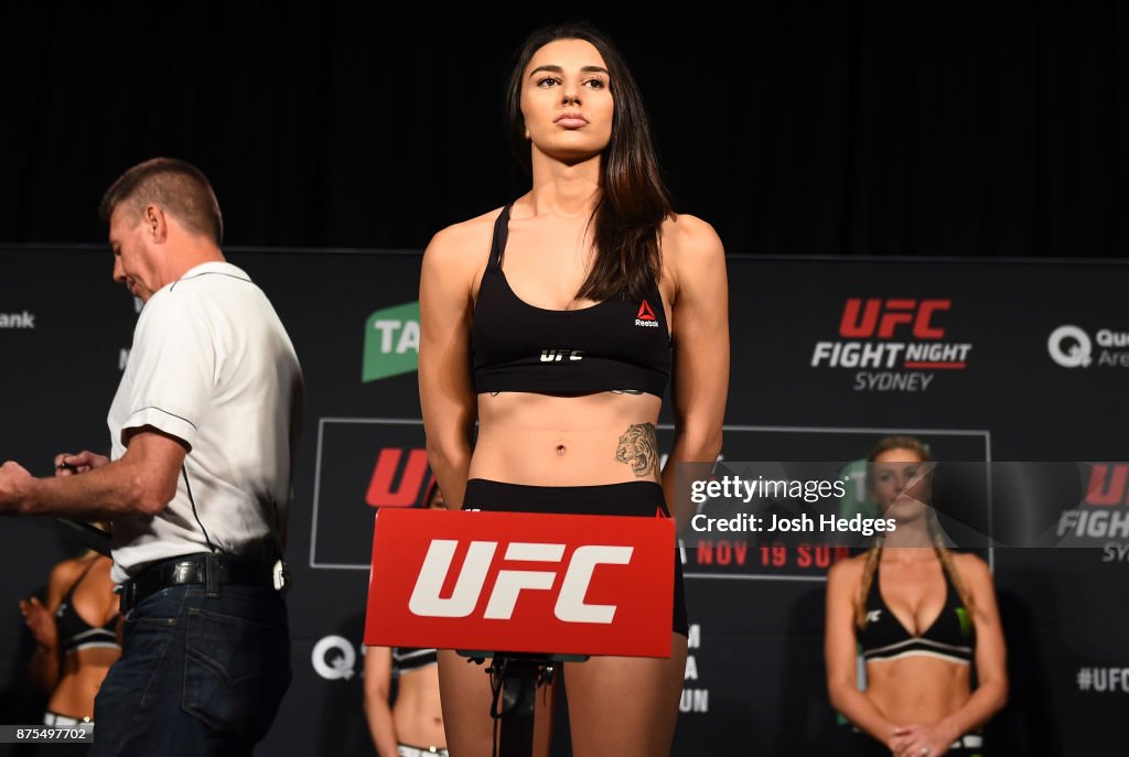UFC Fight Night Weigh-in