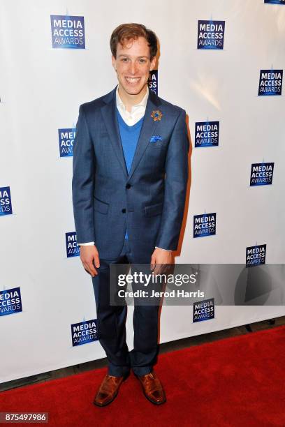 Actor Mickey Rowe attends the Media Access Awards 2017 at The Four Seasons on November 17, 2017 in Beverly Hills, California.