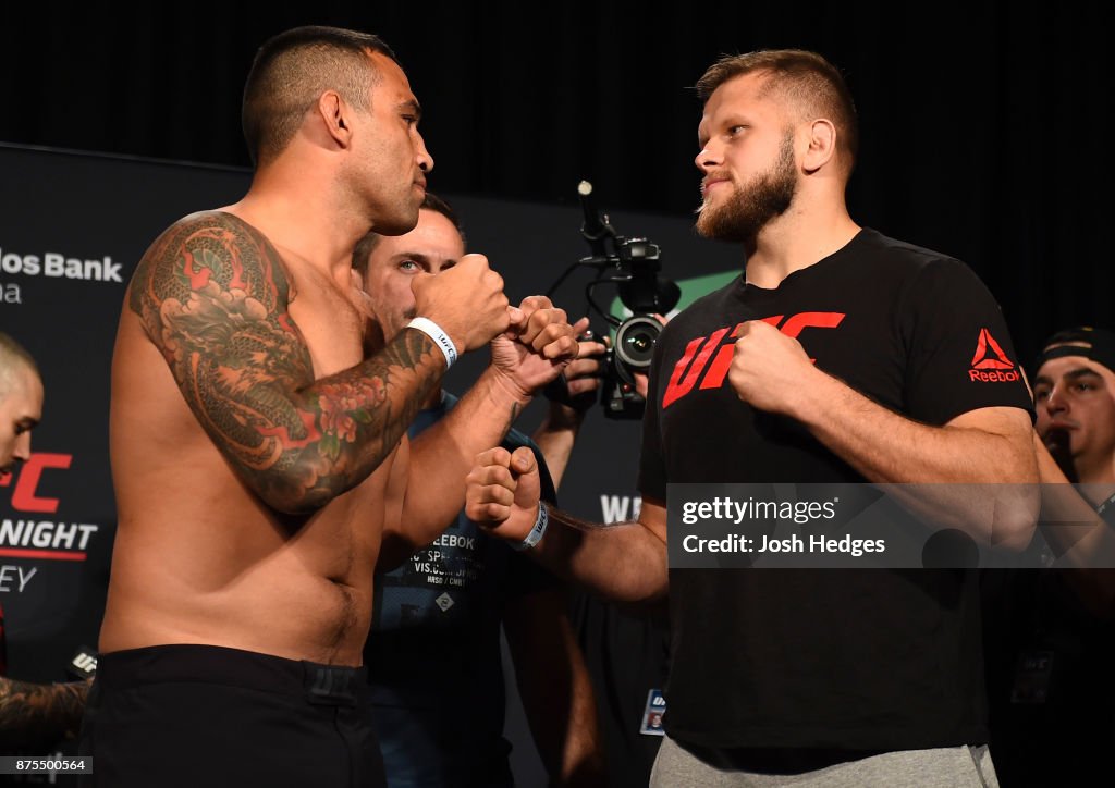UFC Fight Night Weigh-in