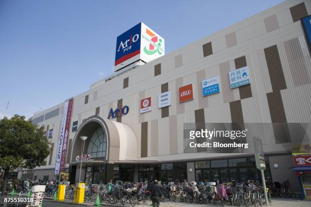 An Ito Yokado Co. Ario shopping center stands in Tokyo, Japan, on Friday, Nov. 17, 2017. Ito Yokado, one of the biggest supermarket chains in Japan,...