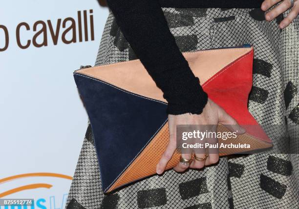 Actress Kellie Martin ,Handbag Detail, attends the Lupus LA 15th annual Hollywood Bag Ladies Lunch at The Beverly Hilton Hotel on November 17, 2017...