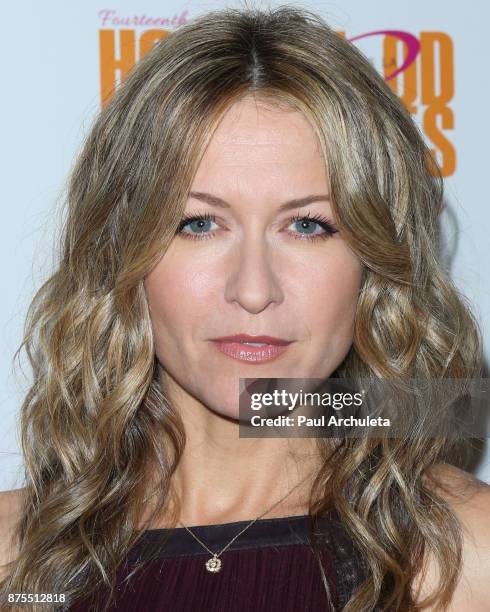 Actress Ali Hillis attends the Lupus LA 15th annual Hollywood Bag Ladies Lunch at The Beverly Hilton Hotel on November 17, 2017 in Beverly Hills,...