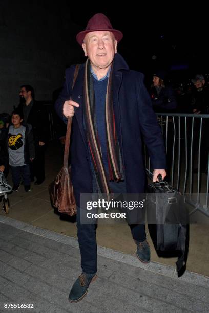 Christopher Timothy leaving the One Show at BBC studios on November 17, 2017 in London, England.