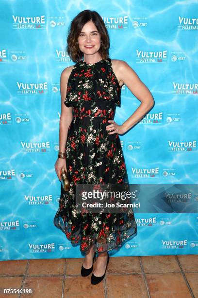 Betsy Brandt attends the opening night gala at Vulture Festival LA presented by AT&T at Hollywood Roosevelt Hotel on November 17, 2017 in Hollywood,...