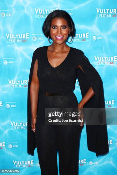 Denise Boutte attends the opening night gala at Vulture Festival LA presented by AT&T at Hollywood Roosevelt Hotel on November 17, 2017 in Hollywood,...