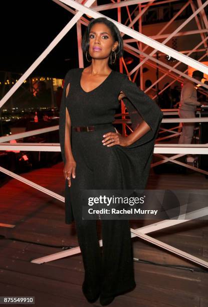 Denise Boutte attends the opening night gala at Vulture Festival LA presented by AT&T at Hollywood Roosevelt Hotel on November 17, 2017 in Hollywood,...