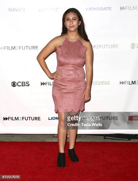 Janet Rojas at the Film2Future Year 2 Awards Ceremony on November 16, 2017 in Los Angeles, California.