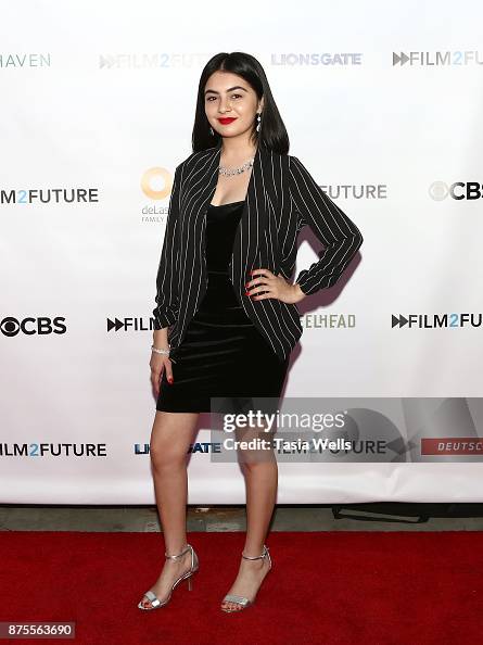 Brianna Gutierrez at the Film2Future Year 2 Awards Ceremony on... News