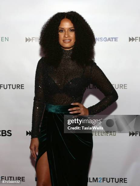 Rocsi Diaz at the Film2Future Year 2 Awards Ceremony on November 16, 2017 in Los Angeles, California.