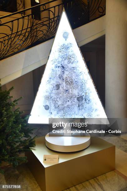 Chantal Thomass Chrismas Tree exhibition during the 22th Edition Of 'Les Sapins De Noel Des Createurs - Designer's Christmas Trees on November 17,...