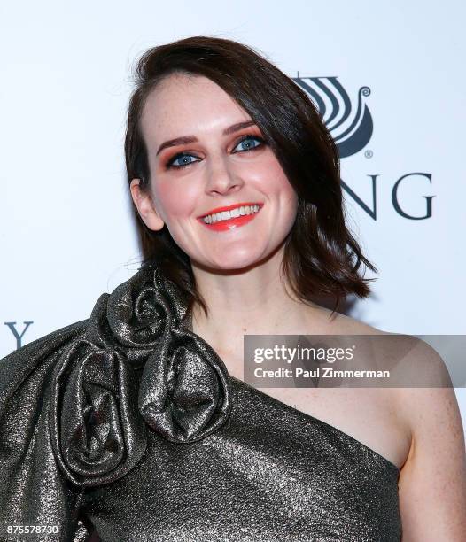 Actress Sophie McShera attends "Downton Abbey: The Exhibition" Gala Reception on November 17, 2017 in New York City.