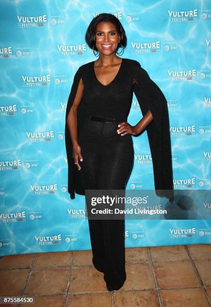 Actress Denise Boutte attends the Vulture Festival Los Angeles Kick-Off Party at the Hollywood Roosevelt Hotel on November 17, 2017 in Hollywood,...