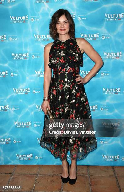 Actress Betsy Brandt attends the Vulture Festival Los Angeles Kick-Off Party at the Hollywood Roosevelt Hotel on November 17, 2017 in Hollywood,...
