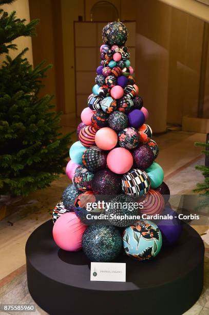 Emmanuel Ungaro attends the 22th Edition Of 'Les Sapins De Noel Des Createurs - Designer's Christmas Trees on November 17, 2017 in Paris, France.