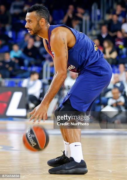 Adam Hanga during the match between FC Barcelona v Anadolou Efes corresponding to the week 8 of the basketball Euroleague, in Barcelona, on November...