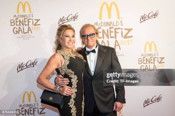 Carmen Geiss and Robert Geiss attend the McDonald's charity gala at Hotel Bayerischer Hof on November 10, 2017 in Munich, Germany.