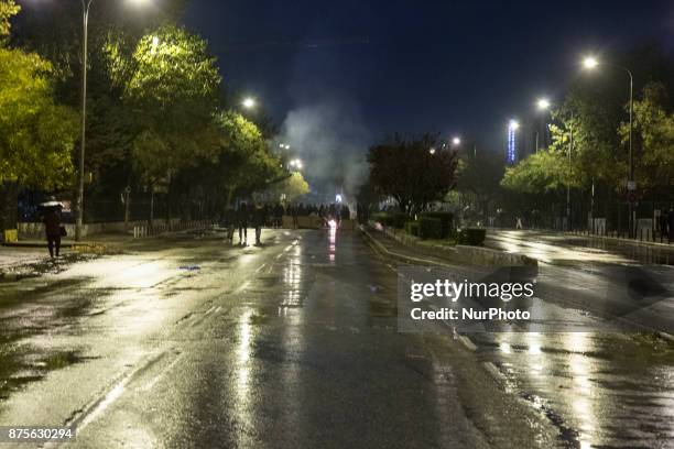 On 17th of November is the anniversary day the 1973 crackdown on a student uprising in the Polytechnical school in Athens, against the military...