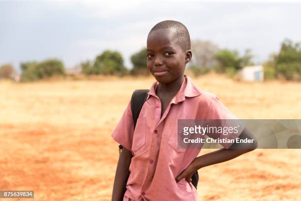 Zimbabwe, Banket A young school boy at the 'Sacred heart high school' in Banket, Zimbabwe