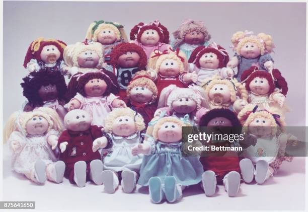 Chicago, IL- , The Cabbage Patch Kids dolls, rage of the doll market this holiday season, were the objects of near-riots at several department stores...