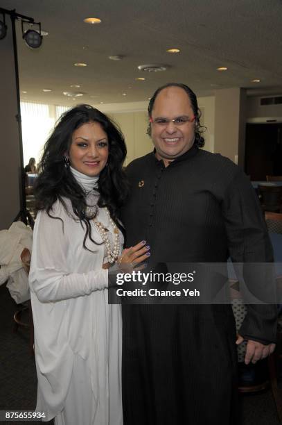 Donna D'Cruz and Kunal Sood attend 2017 Women's Entrepreneurship Day at The United Nations on November 17, 2017 in New York City.
