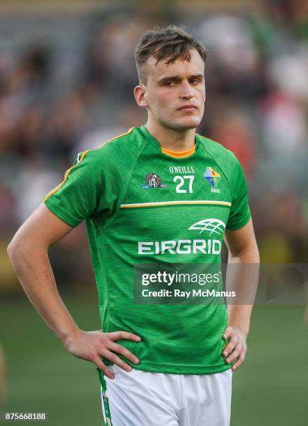 Perth , Australia - 18 November 2017; Enda Smith of Ireland after the Virgin Australia International Rules Series 2nd test at the Domain Stadium in...