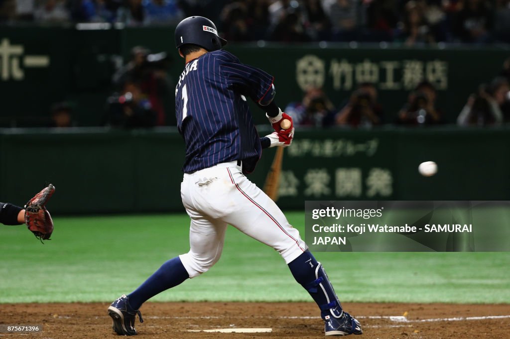 Chinese Taipei v Japan - Eneos Asia Professional Baseball Championship 2017