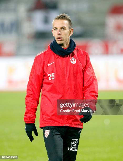 Benoit Pedretti of Nancy during the Ligue 2 match between AS Nancy and AC Ajaccio on November 17, 2017 in Nancy, France.