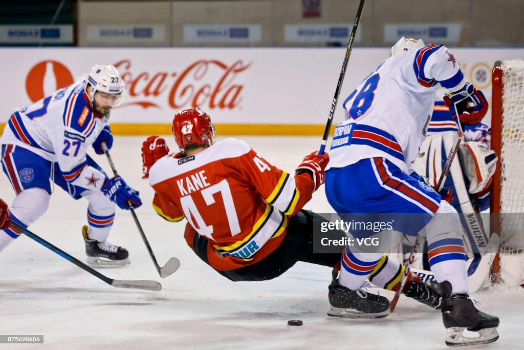 Kontinental Hockey League - HC Kunlun Red Star v SKA Saint Petersburg