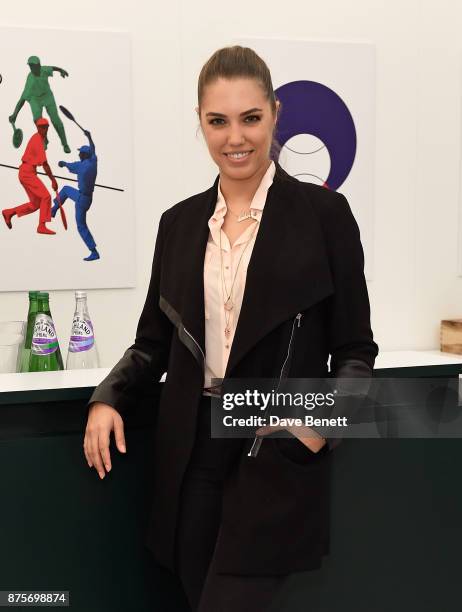 Amber Le Bon attends Lacoste VIP Lounge during 2017 ATP World Tour Semi- Finals at The O2 Arena on November 18, 2017 in London, England.