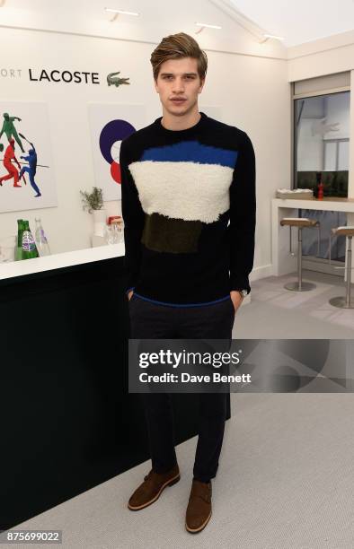 Toby Huntington-Whiteley attends Lacoste VIP Lounge during 2017 ATP World Tour Semi- Finals at The O2 Arena on November 18, 2017 in London, England.