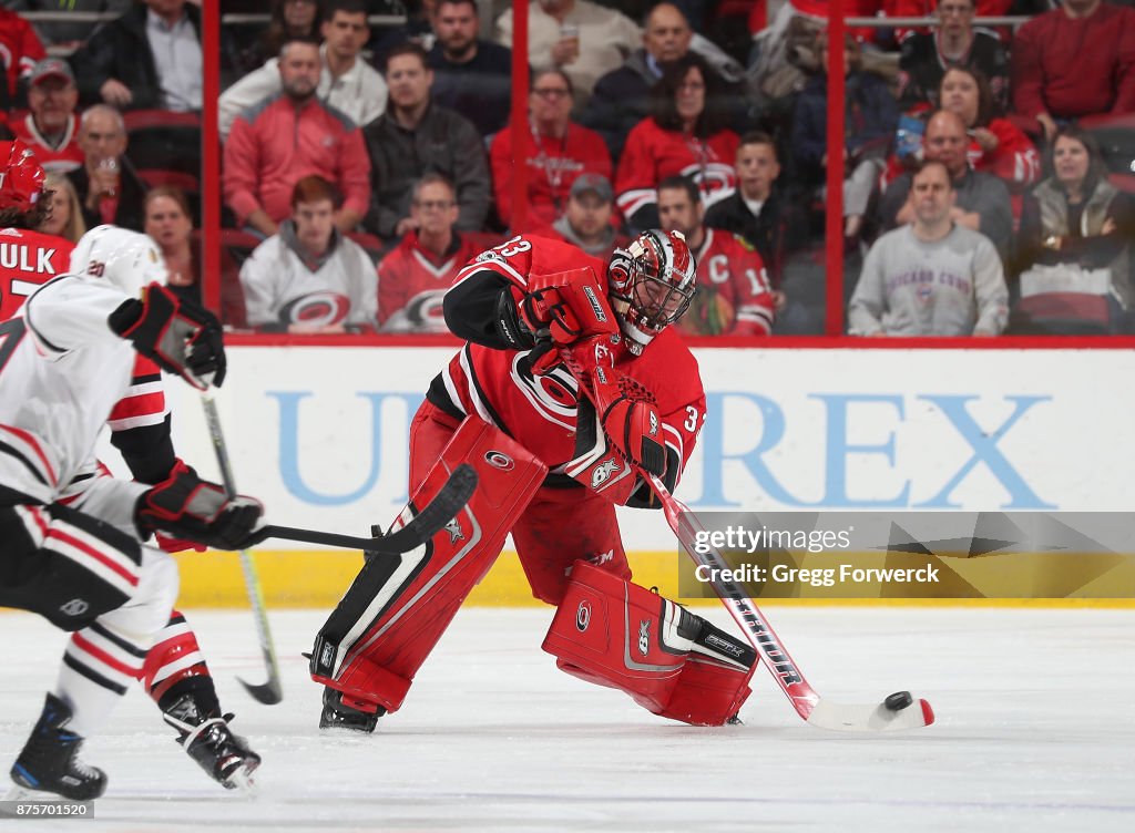 Chicago Blackhawks v Carolina Hurricanes