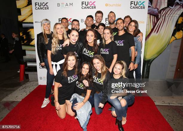 Guests attend the Global Non Profit F Cancer L.A. Event at Create Nightclub with Dj Kap Slap on November 17, 2017 in Los Angeles, California.