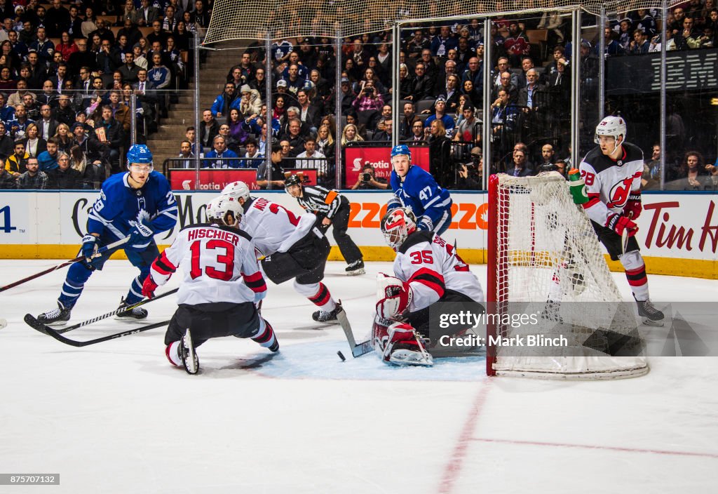 New Jersey Devils v Toronto Maple Leafs