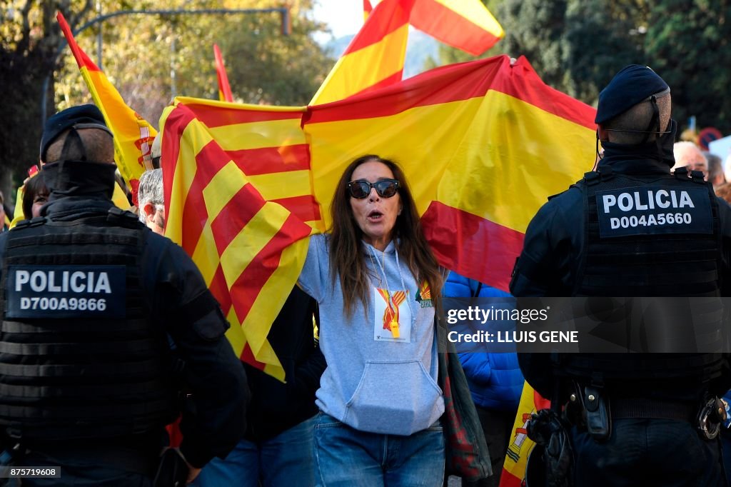 SPAIN-CATALONIA-POLITICS-FASCIST-DEMO