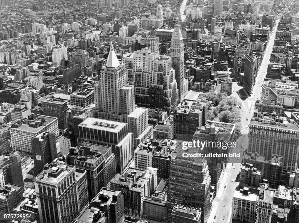 New York City, Manhattan, Madison Avenue and Fifth Avenue