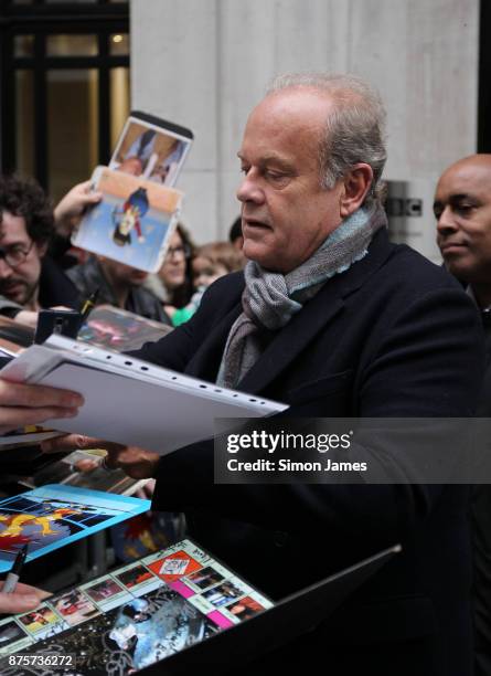 Kelsey Grammer seen at the BBC on November 18, 2017 in London, England.