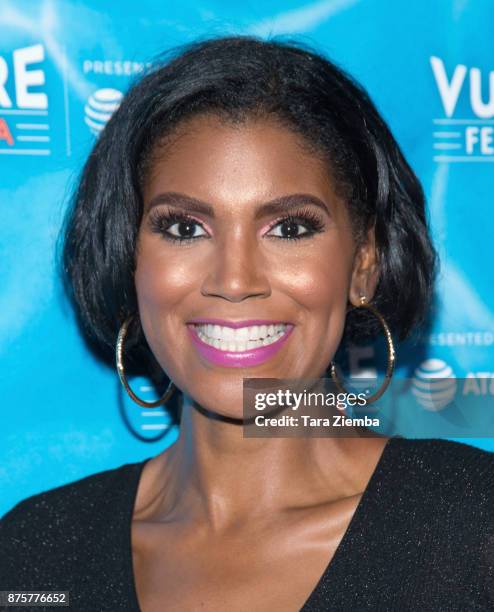 Actress Denise Boutte attends the Vulture Festival Los Angeles Kick-Off Party at Hollywood Roosevelt Hotel on November 17, 2017 in Hollywood,...