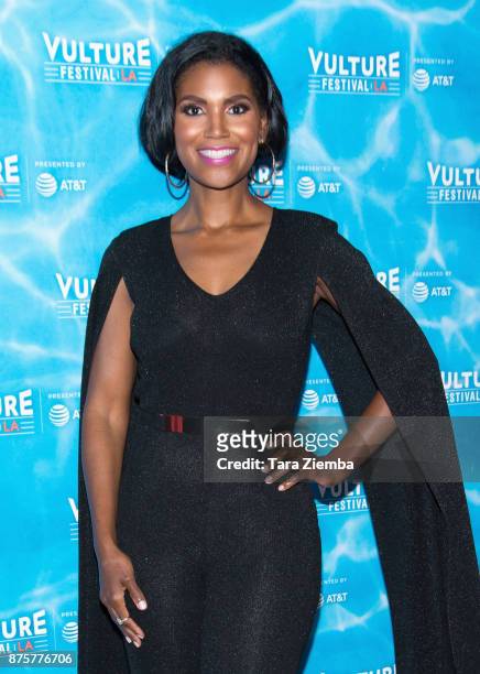 Actress Denise Boutte attends the Vulture Festival Los Angeles Kick-Off Party at Hollywood Roosevelt Hotel on November 17, 2017 in Hollywood,...