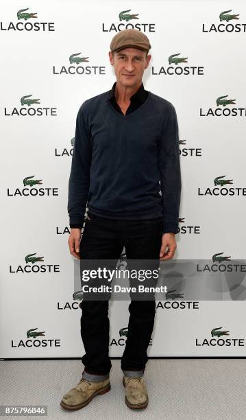 Stuart Bowman attends Lacoste VIP Lounge during 2017 ATP World Tour Semi- Finals at The O2 Arena on November 18, 2017 in London, England.