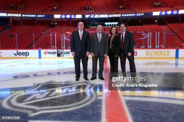 Bill Daly - NHL Deputy Commissioner, Gary Bettman - NHL Commisisoner, Lynn White - Group VP of International Strategy and David Proper - EVP of Media...