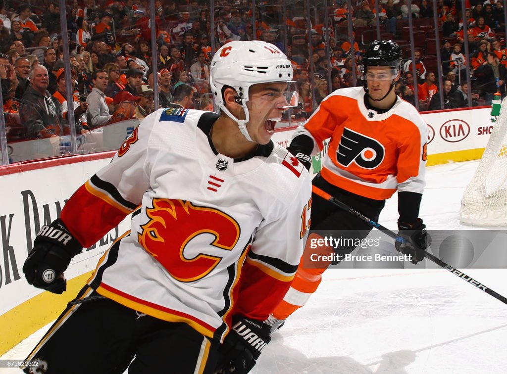 Calgary Flames v Philadelphia Flyers