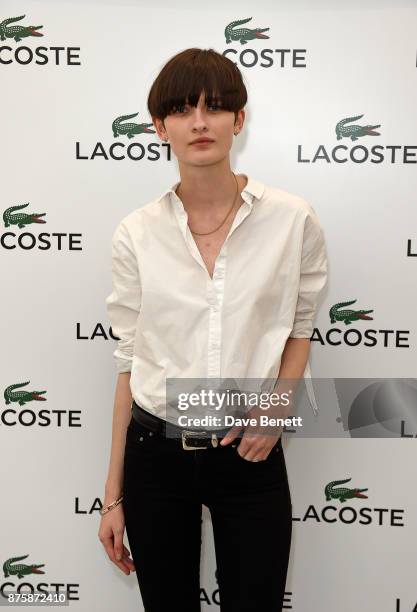 Lara Mullen attends Lacoste VIP Lounge during 2017 ATP World Tour Semi- Finals at The O2 Arena on November 18, 2017 in London, England.